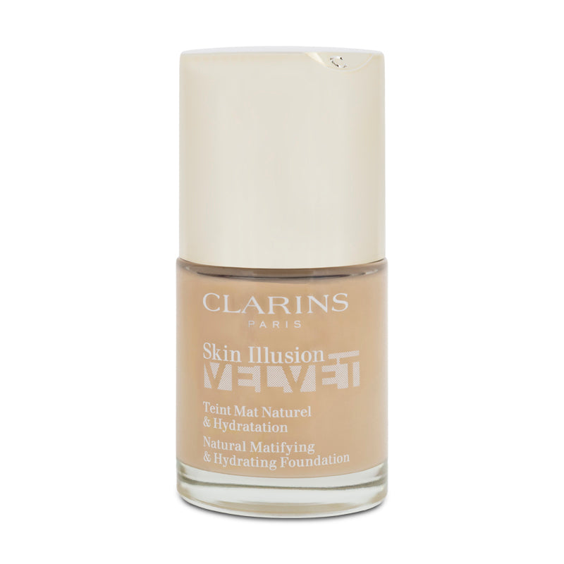 Clarins Skin Illusion Velvet Foundation 109C 30ml (Blemished Box)