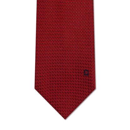 Salvatore Ferragamo Silk Tie Red
