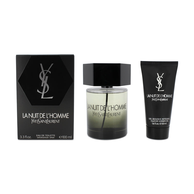 Yves Saint Laurent La Nuit De L'Homme Eau De Toilette & Shower Gel Set