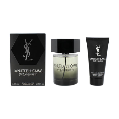 Yves Saint Laurent La Nuit De L'Homme Eau De Toilette & Shower Gel Set