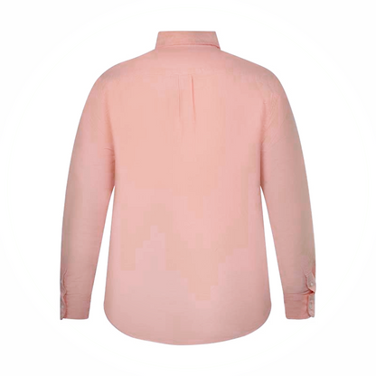 Ralph Lauren Polo Women's Relaxed Fit Shirt Peach Tree