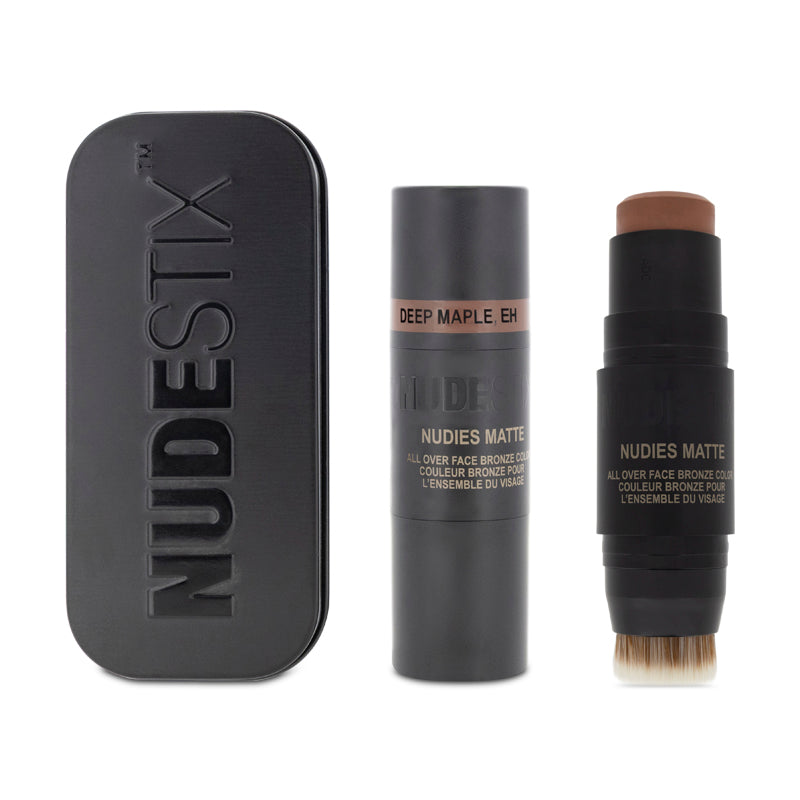 Nudestix Nudies Matte All Over Face Bronze Color Deep Maple EH