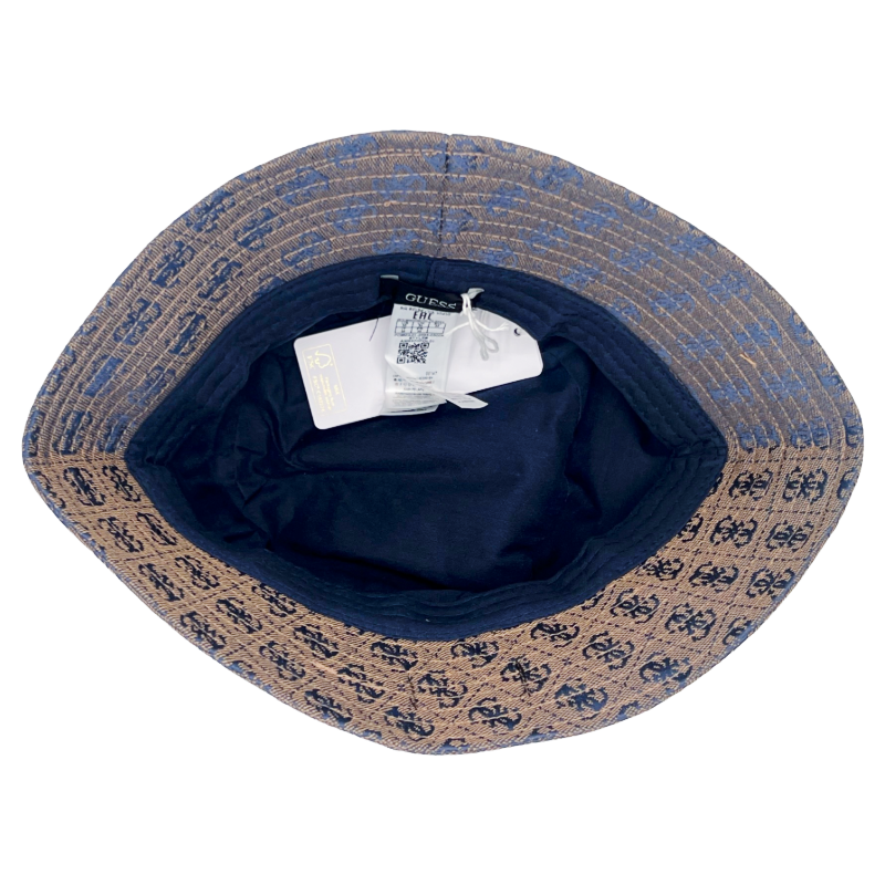 Guess Men's Hat Brown & Blue AM9606POL01
