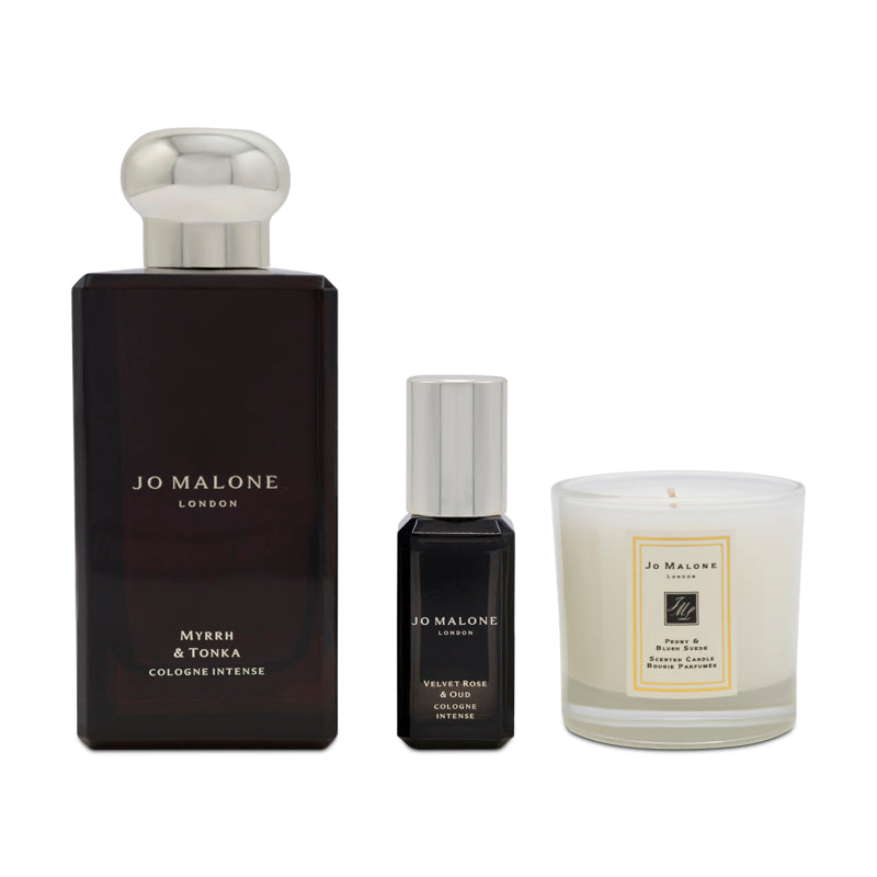 Jo Malone Myrrh & Tonka Opulent Routines Trio Gift Set (Blemished Box)