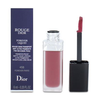 Dior Rouge Forever Liquid Matte Lipstick 158 Forever Paris 