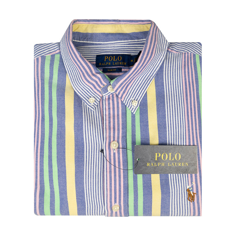 Ralph Lauren Polo Oxford Shirt | Multi-Colored Stripes