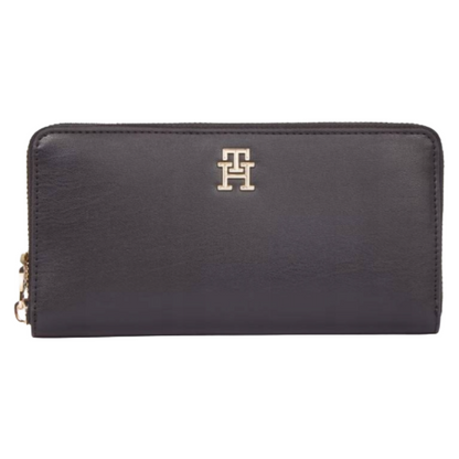 Tommy Hilfiger Distinct Large Purse Black Women's