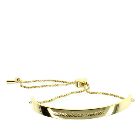 Estella Bartlett Live As You Dream Gold Plated Bangle Bracelet