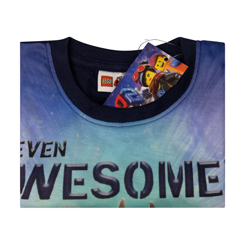 Lego The Lego Movie 2 Everything Is Awesome T-Shirt Blue Size