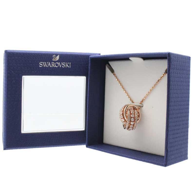 Swarovski Further Rose Gold Necklace 5450930