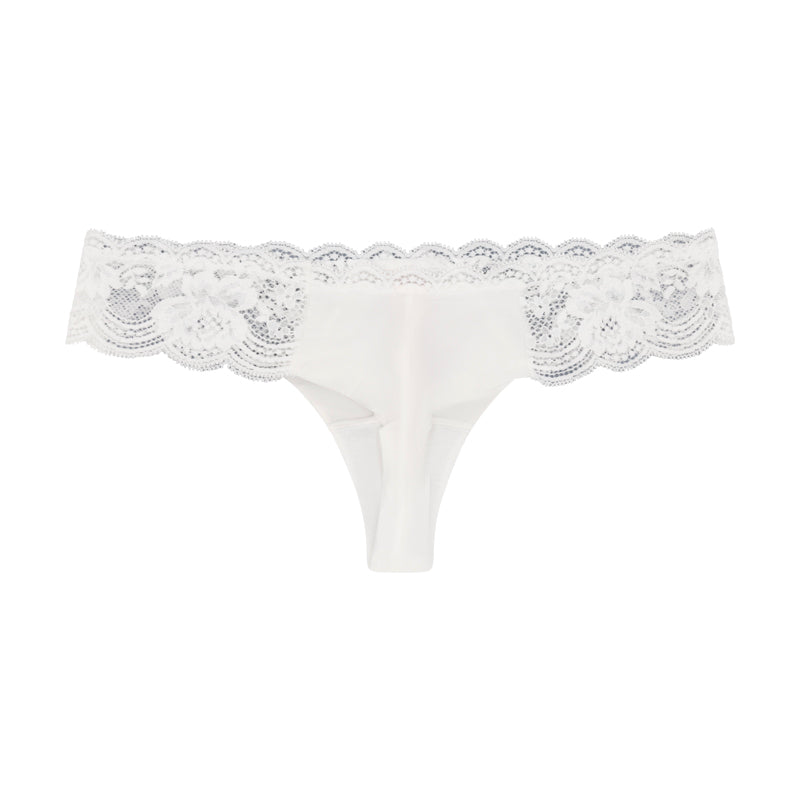 Victoria's Secret Dream Angels Thong White Extra Small