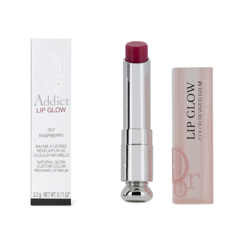 Dior Addict Lip Glow Natural Glow Custom Colour Reviving Lip Balm 007 Raspberry