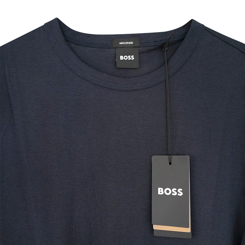 Hugo Boss Mercerised T-Shirt Thompson 03 Black Medium