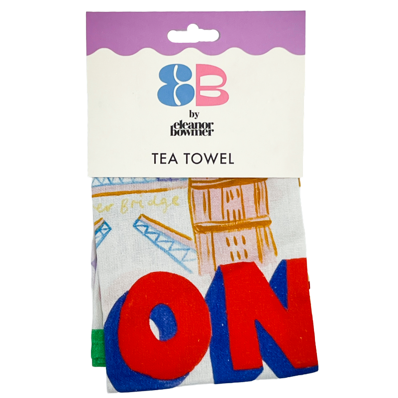  Eleanor Bowmer London 100% Cotton Tea Towel