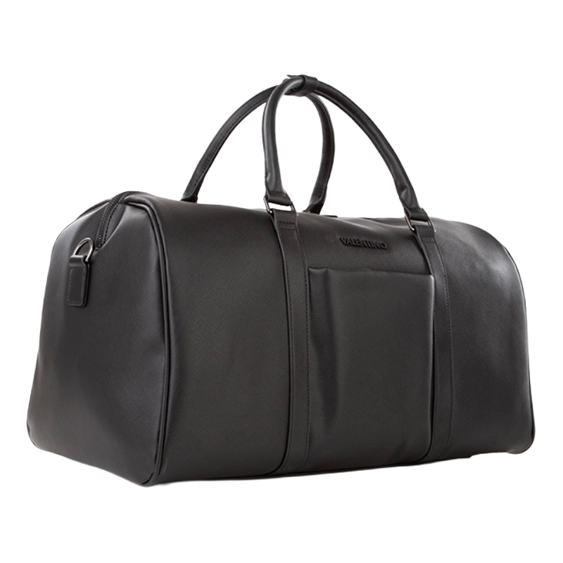 Valentino Ivan Re Duffle Weekend Travel Bag Black VBS7O510 Nero