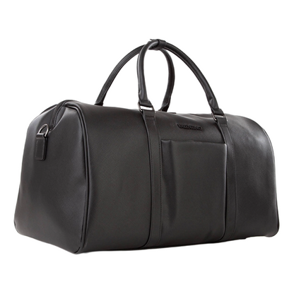 Valentino Ivan Re Duffle Weekend Travel Bag Black VBS7O510 Nero