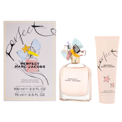 Marc Jacobs Perfect 100ml Eau De Parfum & Body Lotion 75ml Set