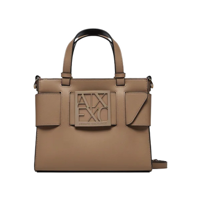Armani Exchange Medium Shopping Tote Bag Brown 0A874Armani Exchange Medium Shopping Tote Bag Brown 0A874
