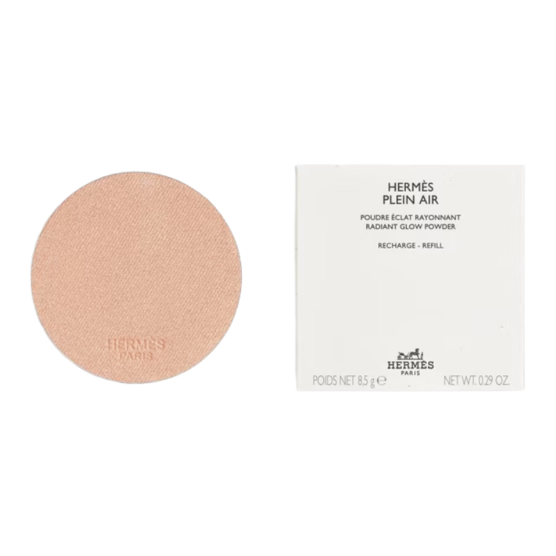 Hermes Plein Air Radiant Glow Powder Recharge-Refill 02 Mirage 8.5g (Blemished Box)