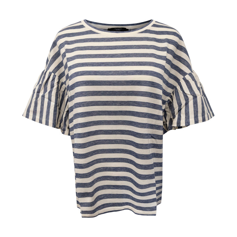 Max Mara Weekend Womens T Shirt Alben Navy