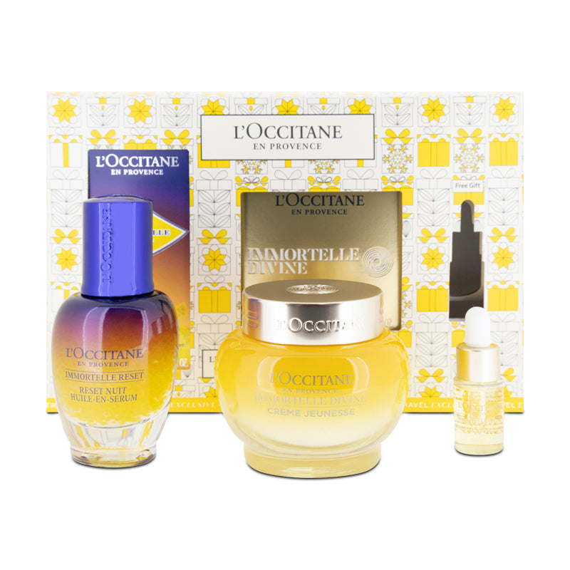 L'Occitane Luxury Immortelle Skincare Set