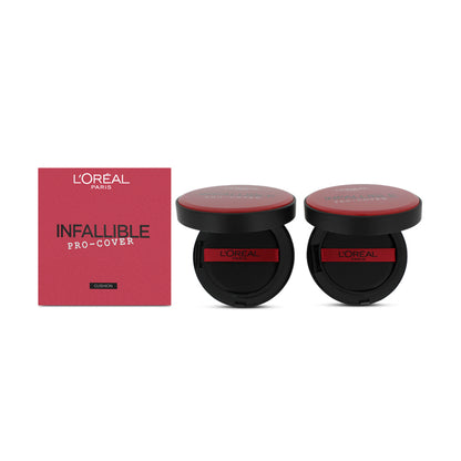 L'Oreal Infallible Pro-Cover Cushion Cream Concealer N1 2 x 14g