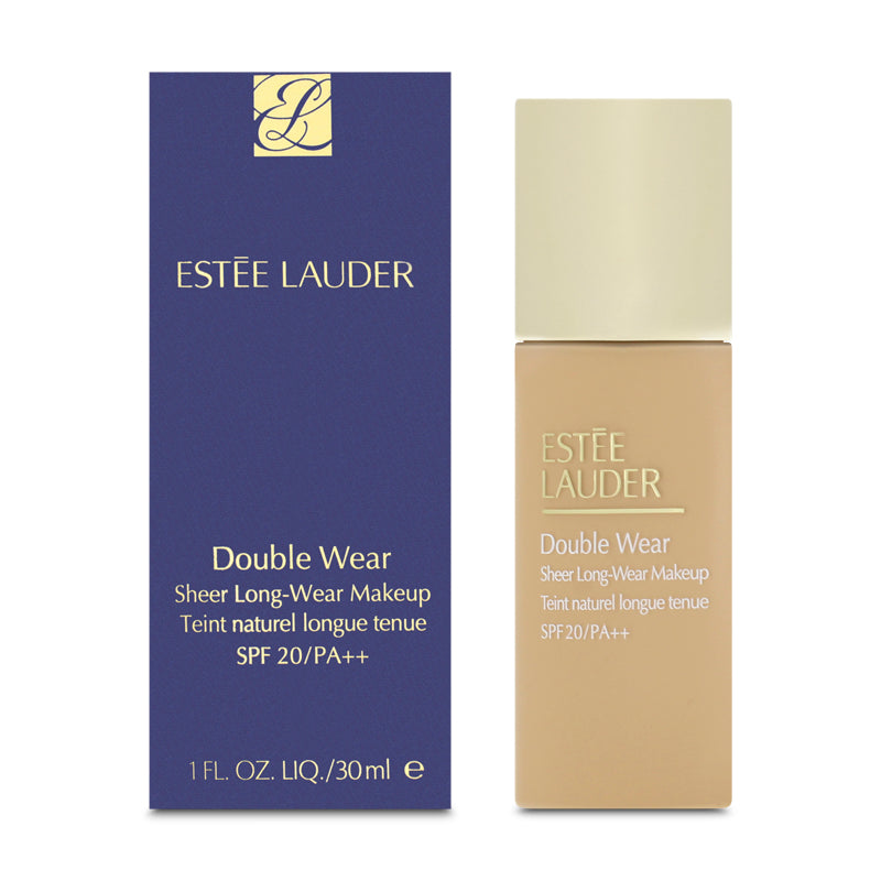 Estee Lauder Double Wear Sheer Foundation 4W1 Honey Bronze (Blemished Box)