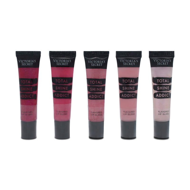 Victoria's Secret Gloss For Days Total Shine Addict Lip Gloss Set of 5