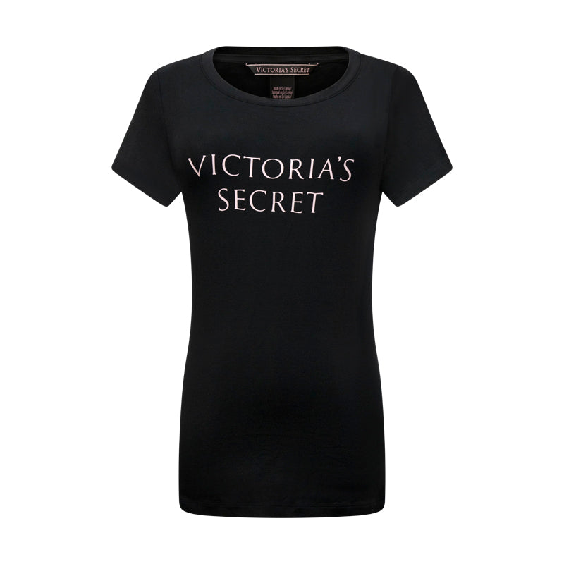 Victoria's Secret Black T-Shirt X Small