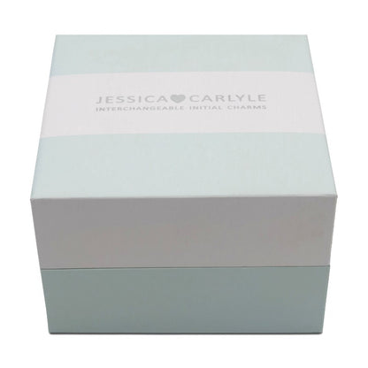 Jessica Carlyle Yellow Gold Ladies Watch & Letter Bracelet Set 1891