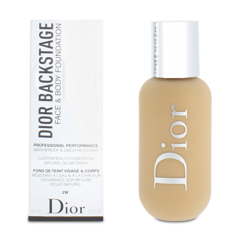 Dior Backstage Face & Body Foundation Waterproof & Sweat Resistant 2W 2 Warm 50ml