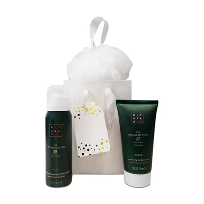 Rituals The Ritual Of Jing Shower Gel 50ml & Body Cream 70ml Gift Set