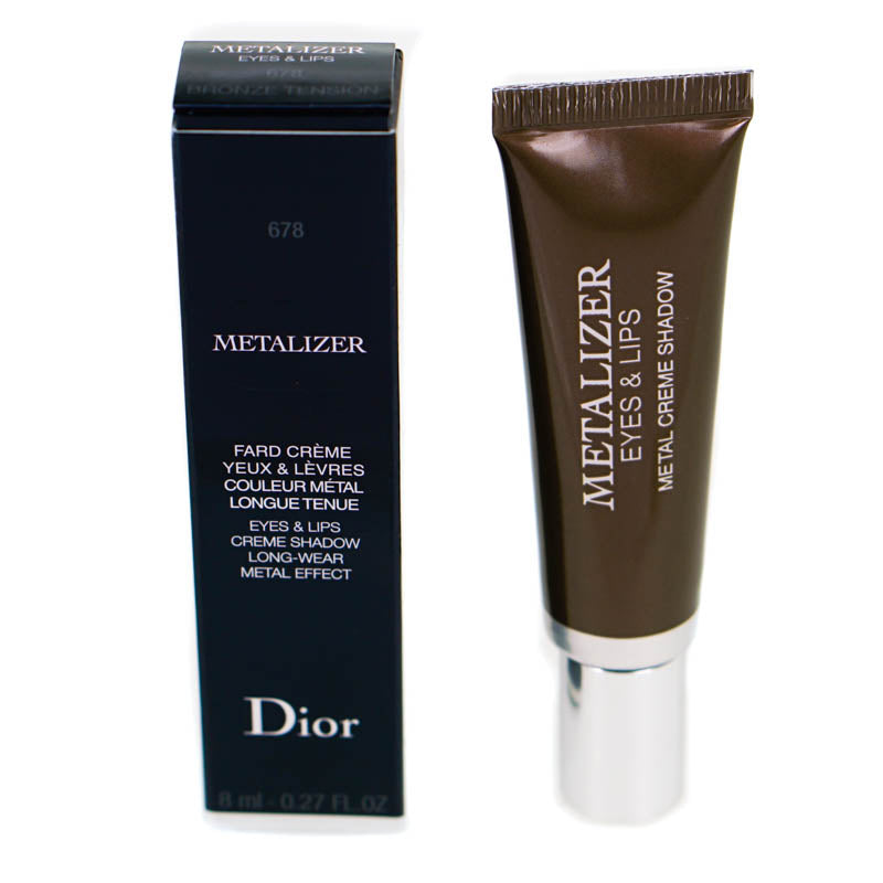Dior Metalizer Eyes Lips Cream Shadow 678 Bronze Tension