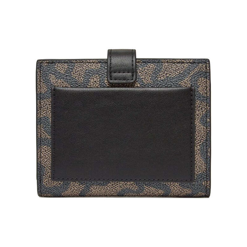 Tous Kaos Icon Black & Brown Print Purse