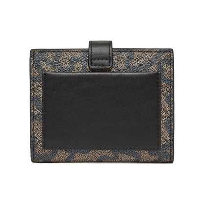 Tous Kaos Icon Black & Brown Print Purse