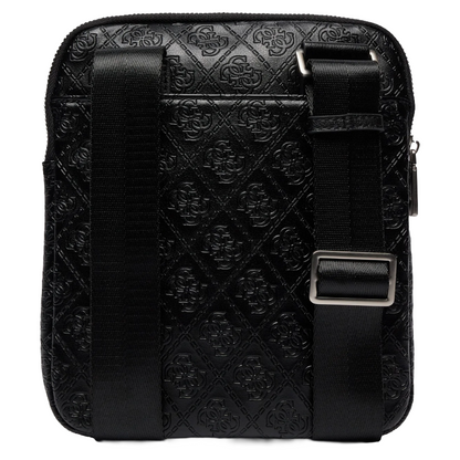 Guess Milano Crossbody Bag Flat Pouch Black 