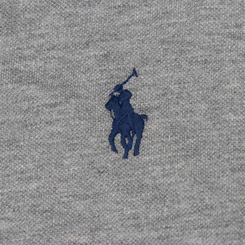 Ralph Lauren Polo Featherweight Mesh Shirt Grey Heather