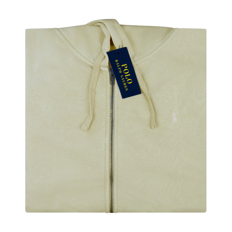 Ralph Lauren Polo Zip-Up Hoodie Tan XX Large