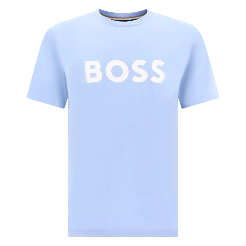 Hugo Boss Tiburt 354 Men's T-Shirt Light/Pastel Blue