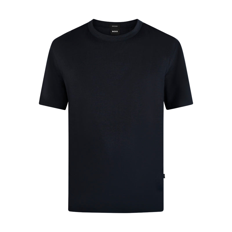 Hugo Boss Mercerised T-Shirt Thompson 03 Black Medium