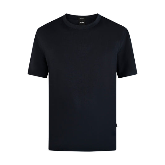 Hugo Boss Mercerised T-Shirt Thompson 03 Black Medium