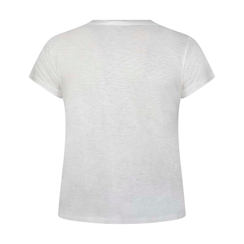 Ralph Lauren Polo Cross-stitch Embroidered T-Shirt White