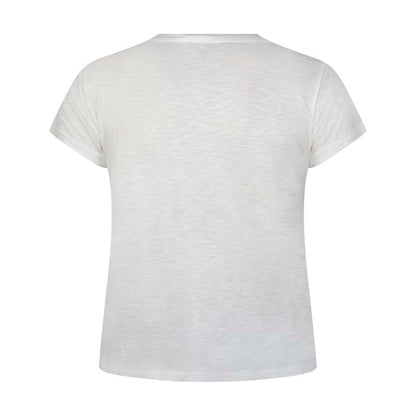 Ralph Lauren Polo Cross-stitch Embroidered T-Shirt White