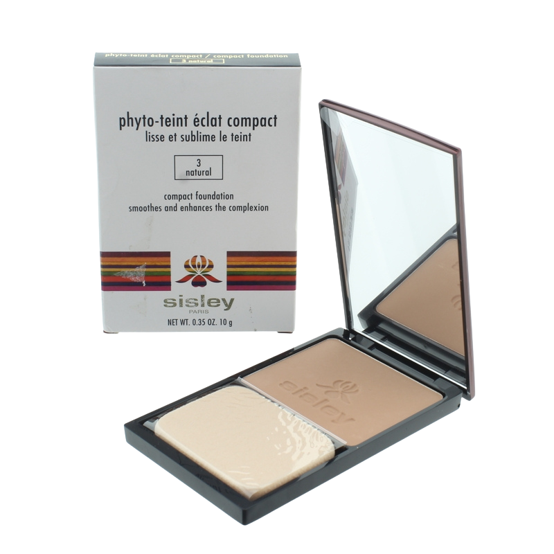 Sisley Phyto-Teint Eclat Powder Foundation 3 Natural (Blemished Box)