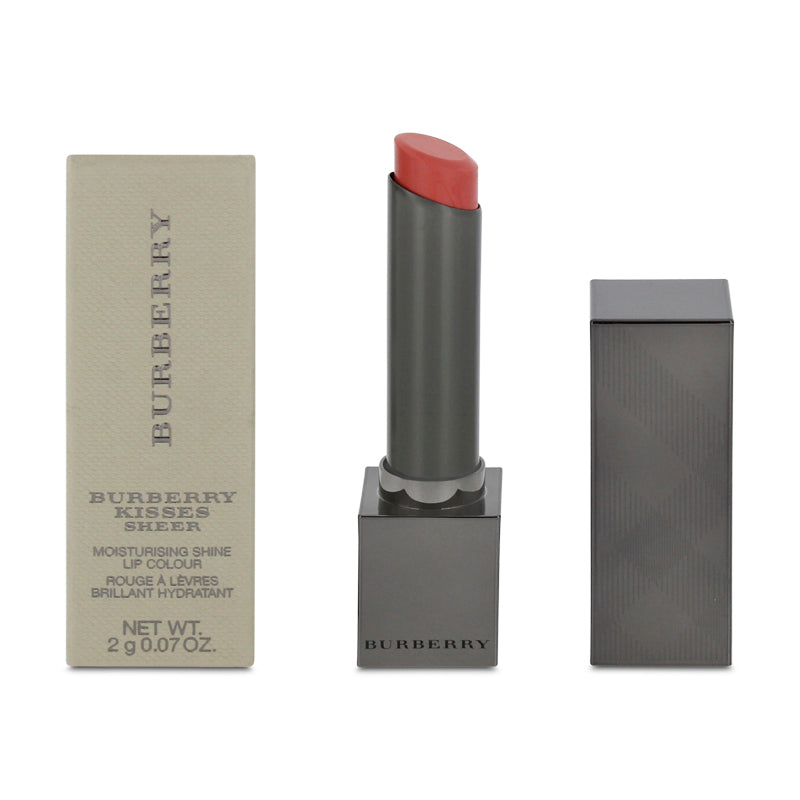 Burberry Kisses Sheer Shine Lipstick No 265 Coral Pink Shop Now