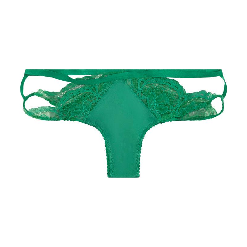 Victoria's Secret Very Cheeky Green & Blue Knickers Set of 2 - Medium