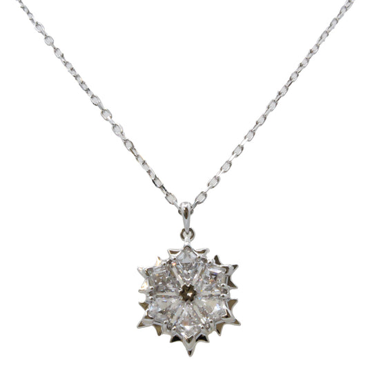 Swarovski Magic Pendant Silver Snowflake Necklace 5450931