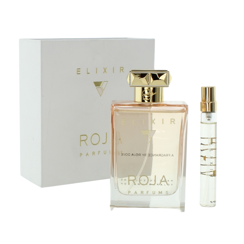 Roja Parfums Elixir Essence De Parfum 100ml and 7.5ml Set For Her