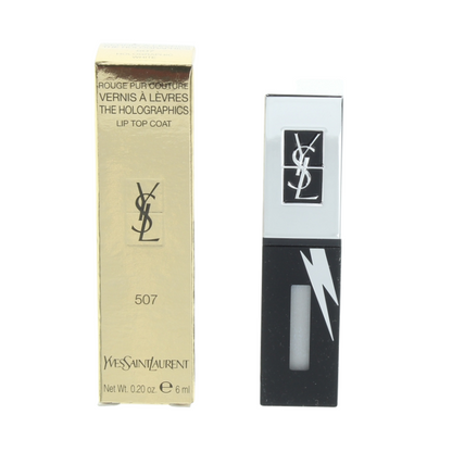 Yves Saint Laurent Vernis A Levres Lip Top Coat The Holographics 507 Holographic White