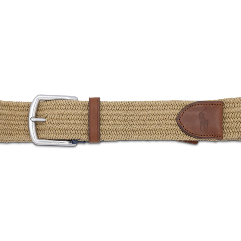 Ralph Lauren Braided Leather Belt | 35mm | Large